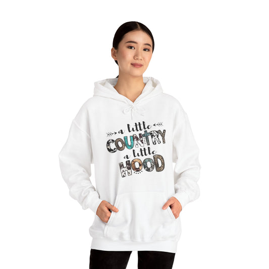 A little country a little hood ...Country Western Unisex Heavy Blend™ Hooded Sweatshirt