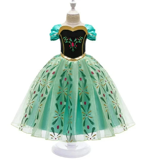 Anna Princess Dress from Frozen,Disney Princess, Anna Costume