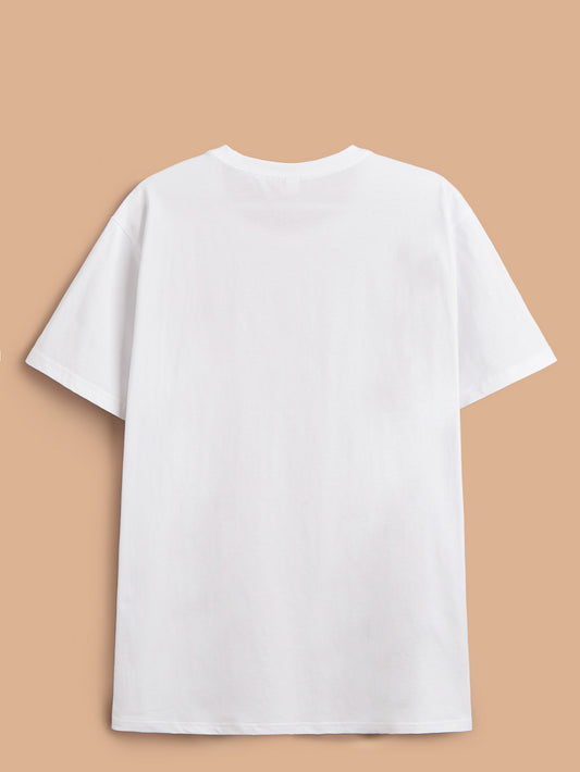 Plus Size Cowgirl Western Season Print Short Sleeve T-shirt, Women's Plus Slight Stretch Casual Tee