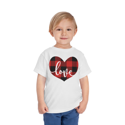 a Mom Daughter Love Heart Valentine Shirt Mother & Baby Girl Matching Valentines Shirts Valentine's Day Mommy and Me Outfit Toddler Short Sleeve Tee - Tumble Hills