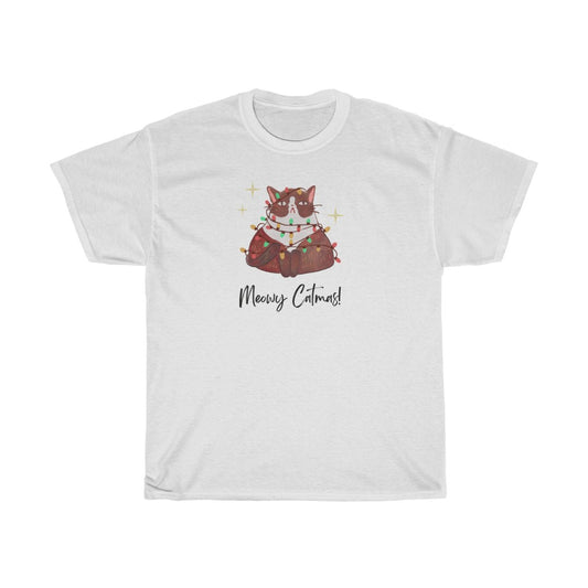 a Meowy Catmas Shirt, Funny Christmas Shirt, Cat Lover Shirt, Christmas CatTshirt, SantaShirt ,Christmas Gift - Tumble Hills