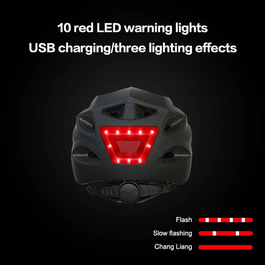 led warning light helmet