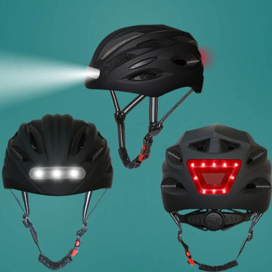 led cycling helmet