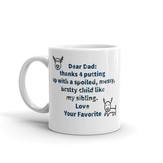 Funny Sibling Mug for Christmas Gift freeshipping - Tumble Hills