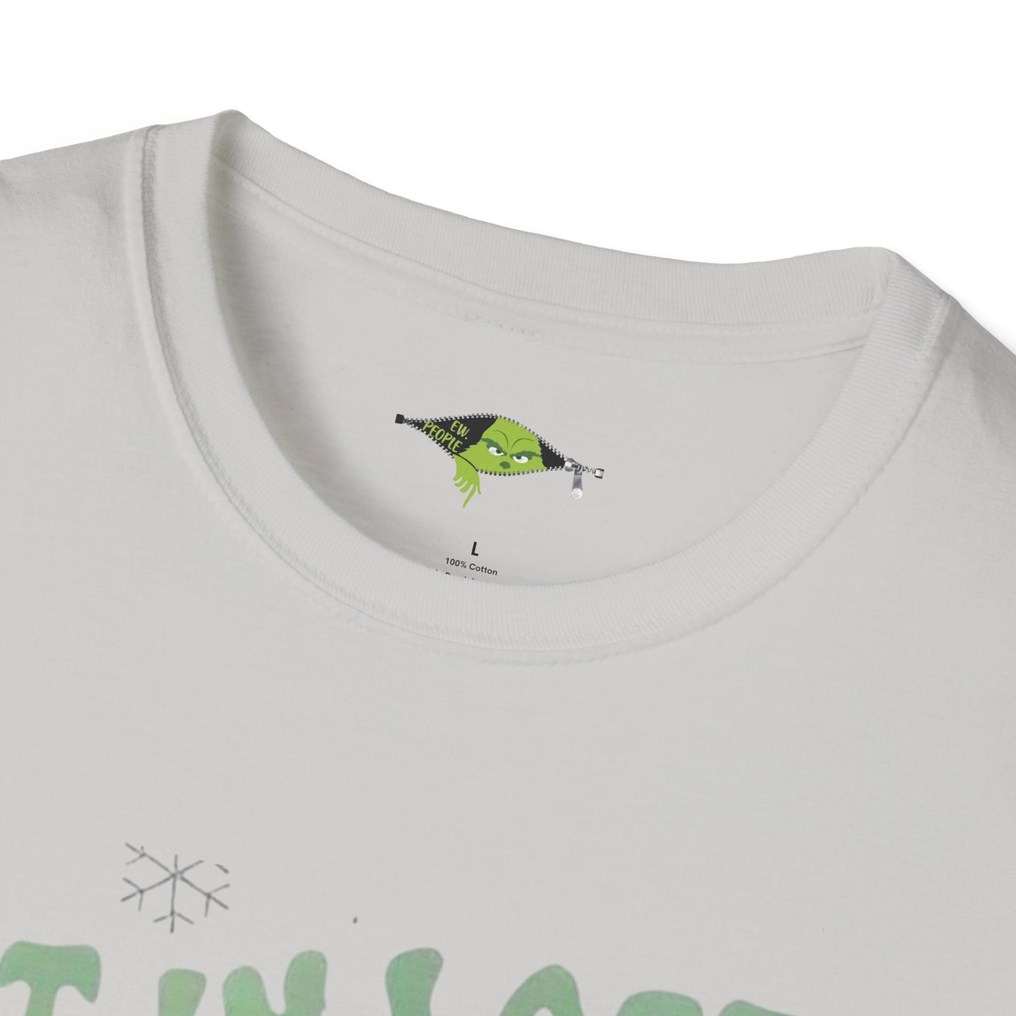 Grinch Get in Loser We're Saving ChristmasUnisex Softstyle T-Shirt