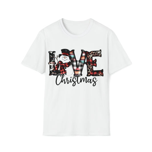 Love Snowman Tshirt christmas Shirt, Funny Christmas Tshirt