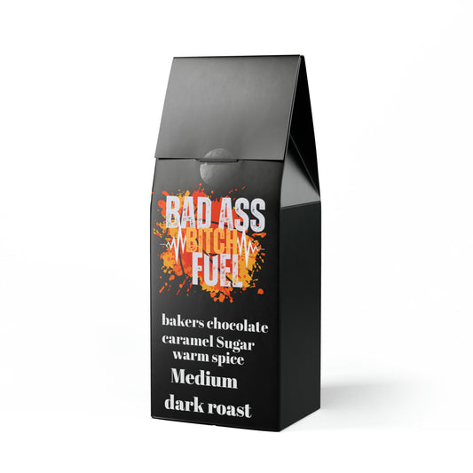 Bad A@@ Bitch Fuel Chocolate Caramel Coffee Designer Blend (Medium-Dark Roast)