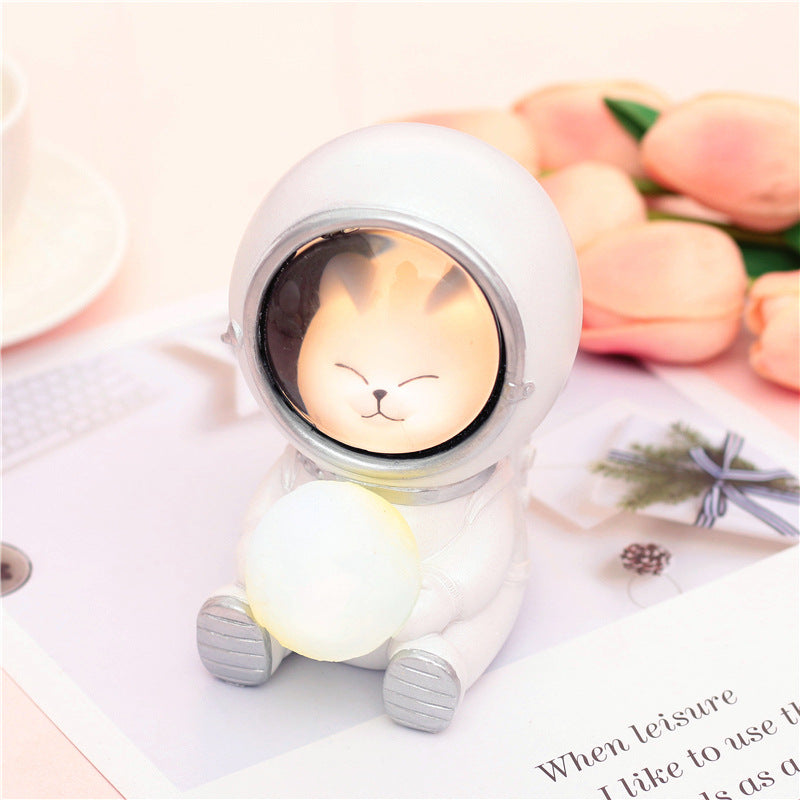 Adorable Animal Astronaut  night light