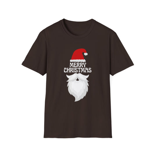 Santa Merry Christmas Unisex Softstyle T-Shirt