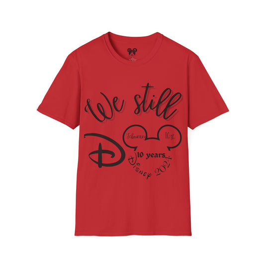 We Still Disney with Year Unisex Softstyle T-Shirt