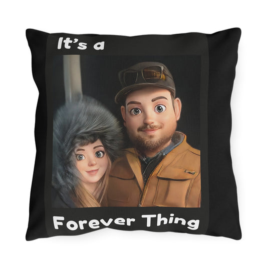 Couple Personalized Outdoor Pillows Couple Gift Custom Pillow