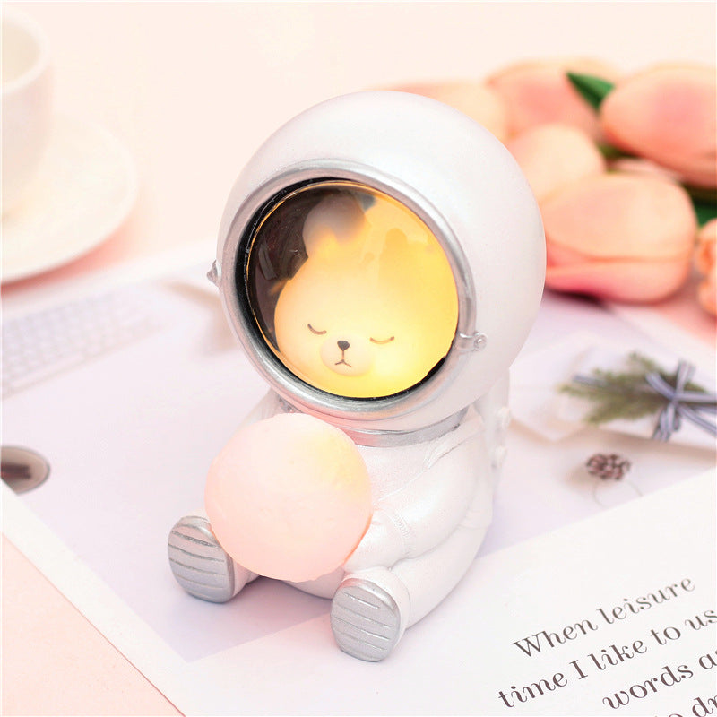 Adorable Animal Astronaut  night light