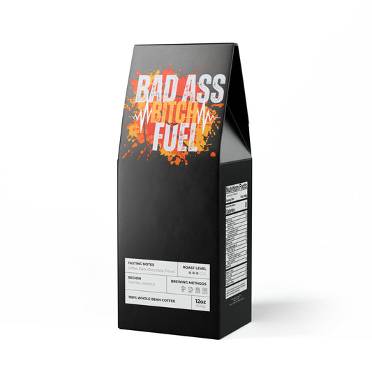 Bad A@@ Bitch Fuel Toffee Dk Chocolate Citrus Coffee Designer Blend (Medium Roast)