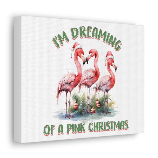 I'm dreaming of a Pink Christmas Canvas Gallery Wraps