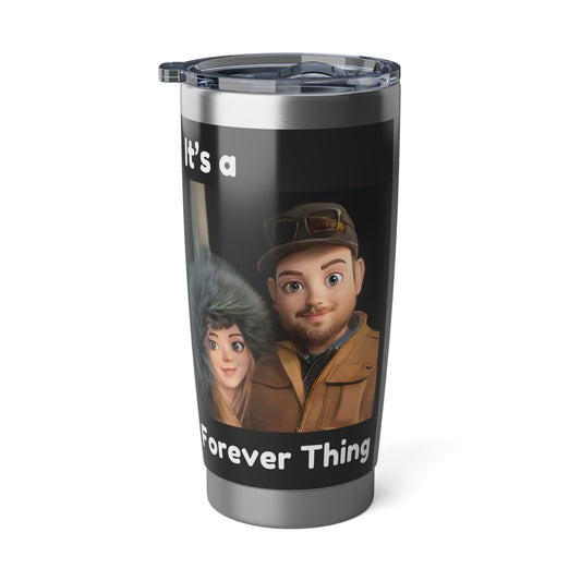 Couple Personalized Vagabond 20oz Tumbler Custom Anniversary Gift Wedding Gift