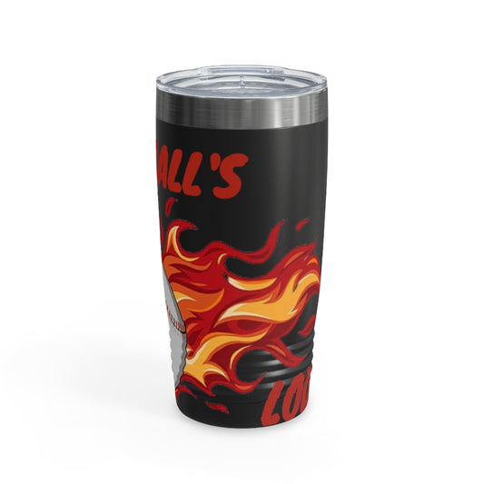 a Fireballs lodge Ringneck Tumbler, 20oz - Tumble Hills