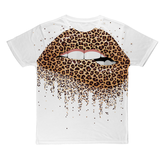 Leopard Lip  Valentine Day  Tshirt AOP Shirt