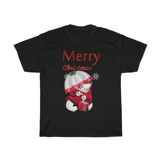 Christmas SnowGirl Tshirt,Adorable Snowman Shirt,Old Fashioned Christmas Shirt - Tumble Hills