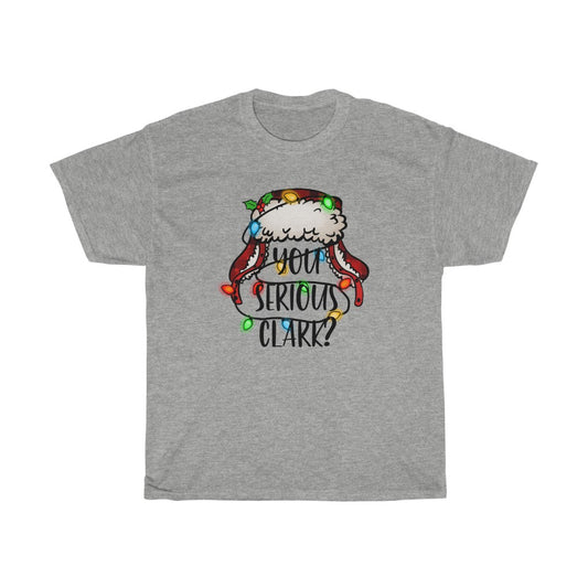 a You serious Clark Tshirt, Funny Christmas shirt, funny christmas lights shirt, National lampoon Xmas Vacation,Outrageous Shirt - Tumble Hills