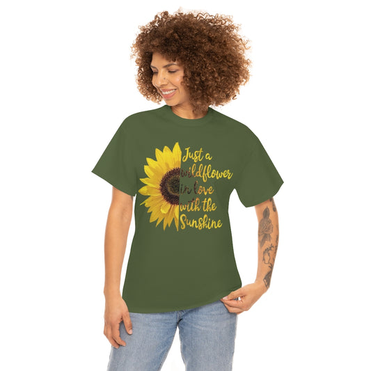 Sunflower inspirational Tshirt ,Country Tshirt, Western Tshirt