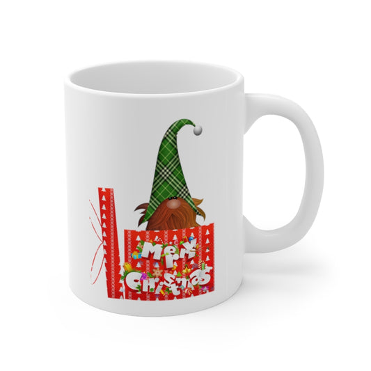 A Merry Christmas Gnome Mug, Funny Mug,Funny Christmas Mug, Christmas Gift - Tumble Hills