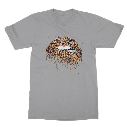 Leopard Lips Tshirt, Valentines Shirt,