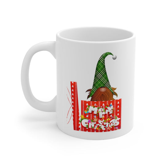 A Merry Christmas Gnome Mug, Funny Mug,Funny Christmas Mug, Christmas Gift - Tumble Hills