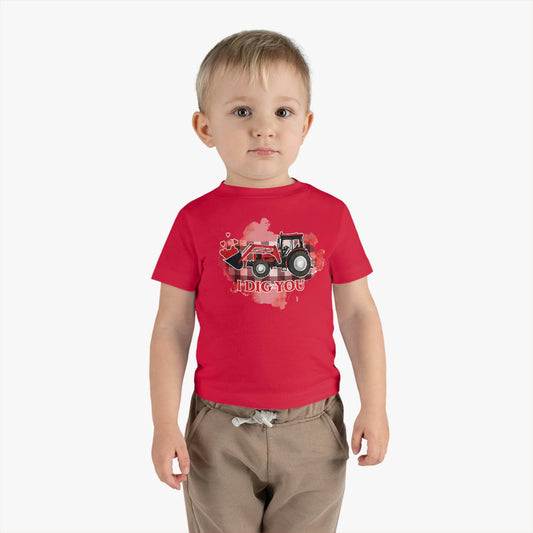 I Dig You Valentine Shirt Infant Cotton Jersey Tee