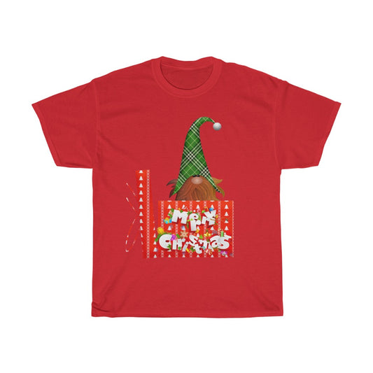 Merry Christmas Gnome, Christmas Tshirt, Christmas Gift, Funny Christmas Shirt,Gnome Tshirt - Tumble Hills