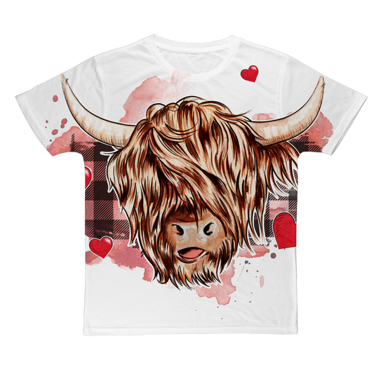 heffer love Heffer Love Valentine Day  Tshirt AOP Shirt