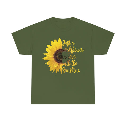 Sunflower inspirational Tshirt ,Country Tshirt, Western Tshirt