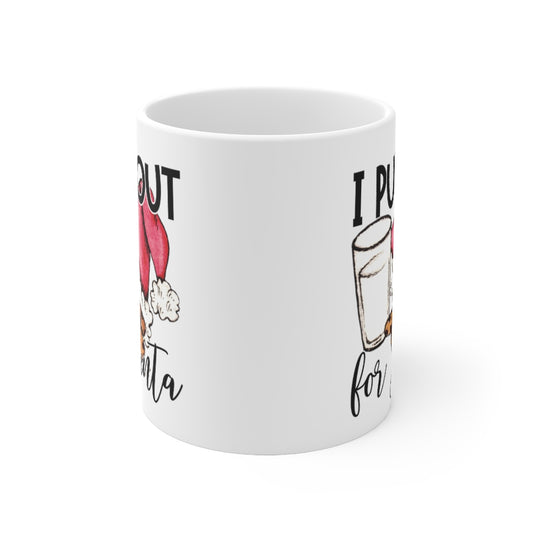 a I put out for Santa Mug, Funny Christmas Mug, Funny Santa Mug, Christmas Mug - Tumble Hills