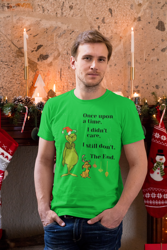 Don't Care Grinch Shirt,Grinch Tshirt, Funny Christmas Grinch Shirt - Tumble Hills