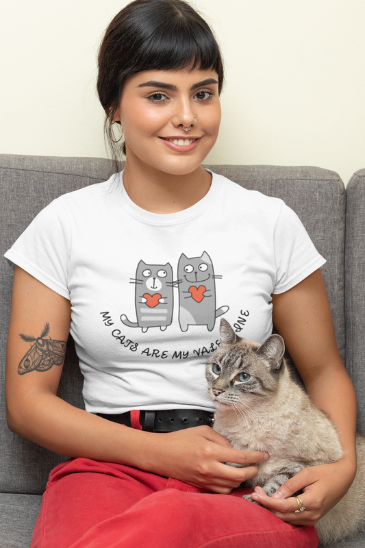 My Cats Are My Valentine Tshirt , Momma Cat Shirt, Valentine Pet Lover Shirt, Cat lover Shirt , Woman Valentine Gift